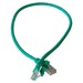 Patchkabel twisted pair Zybrnet Grayle PVC molded groen 0.5 m 010.01.702203
